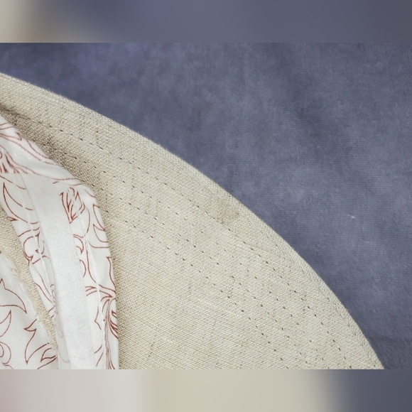 Scala Big Brim Linen Beach Summer Vacation Women's Hat OS - Picture 8 of 9